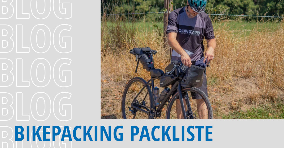 Bikepacking Packliste- Was ist alles dabei und in welcher Tasche wird es  verstaut?, Unterwegs, Blog