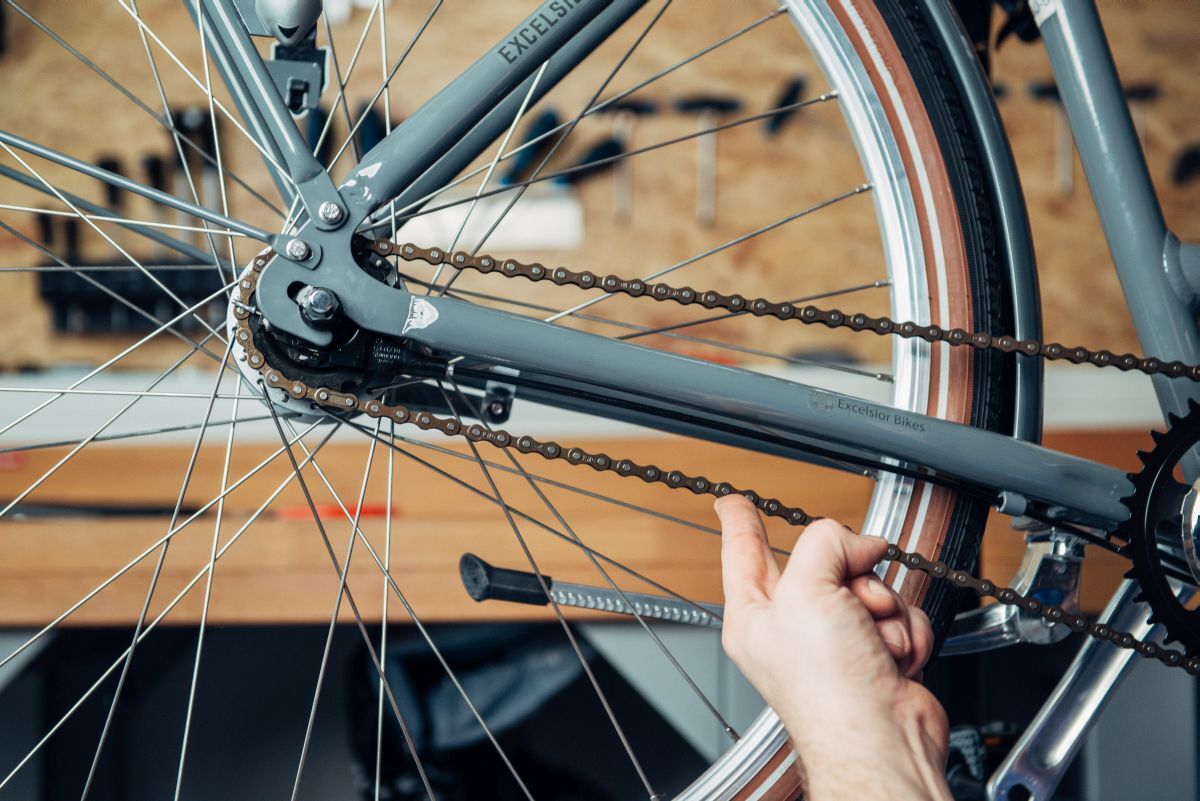 Fahrradkette richtig spannen