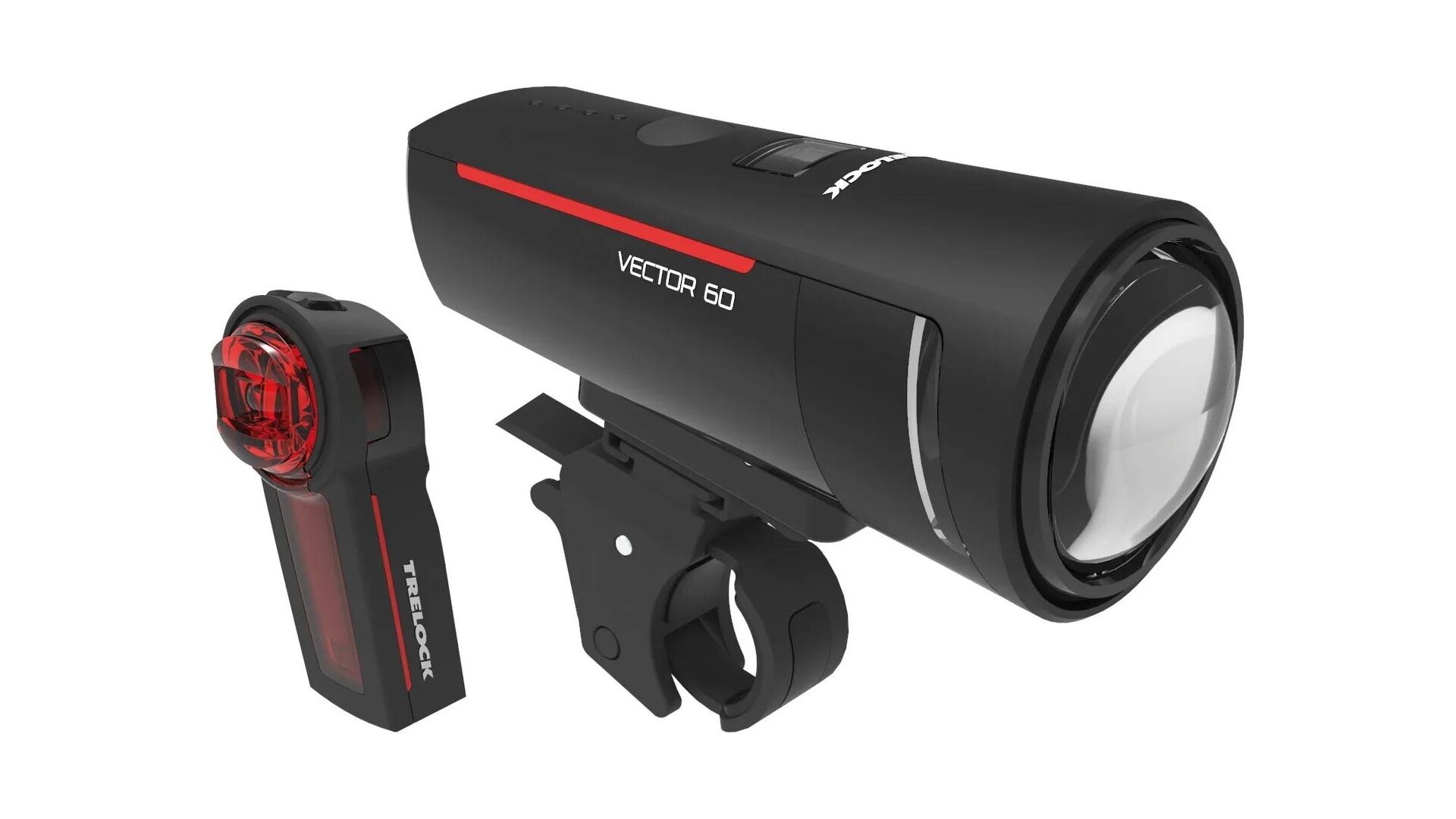 Trelock Leuchten-Set LS 600 / LS 740