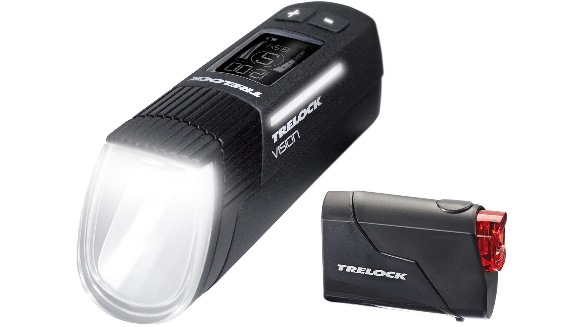 Trelock Akku-LED-Leuchten-Set LS 760/LS 720