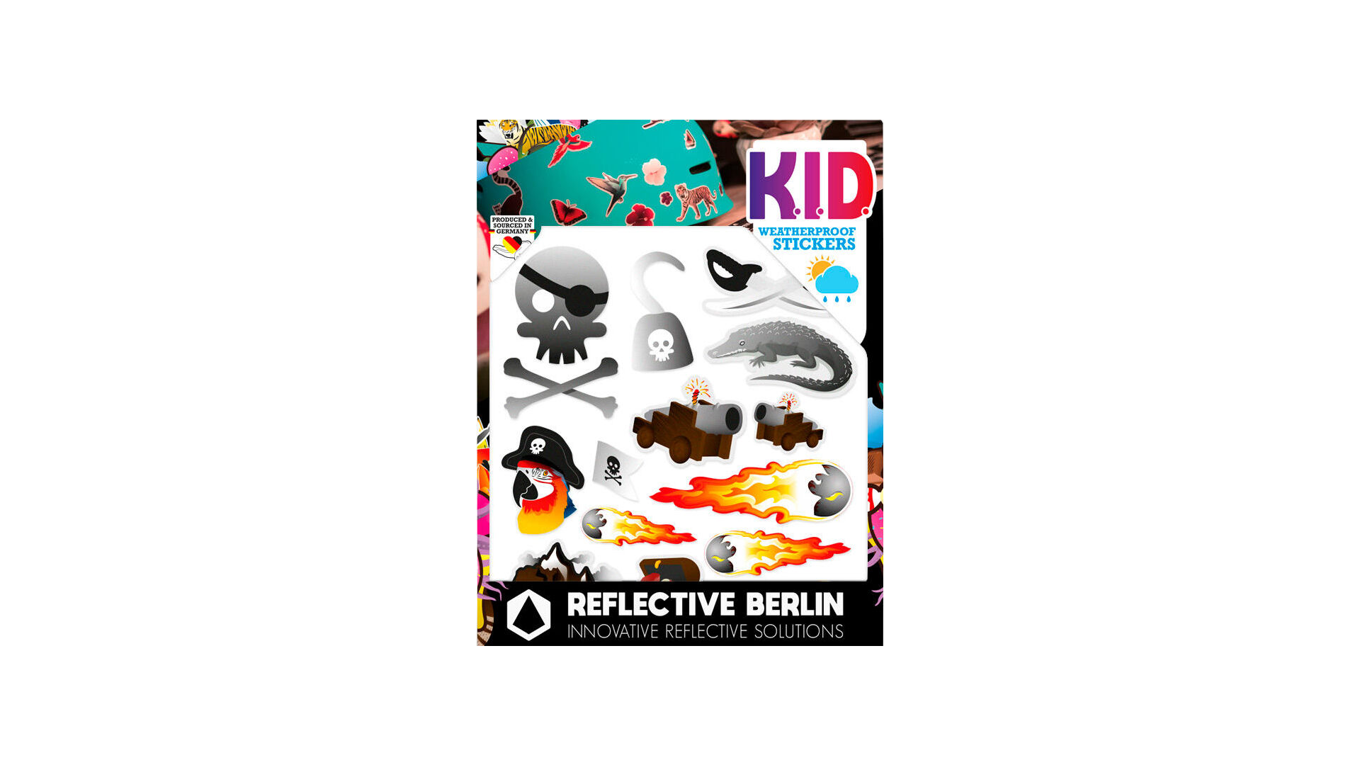 Reflective Berlin Reflexaufkleber K.I.D.