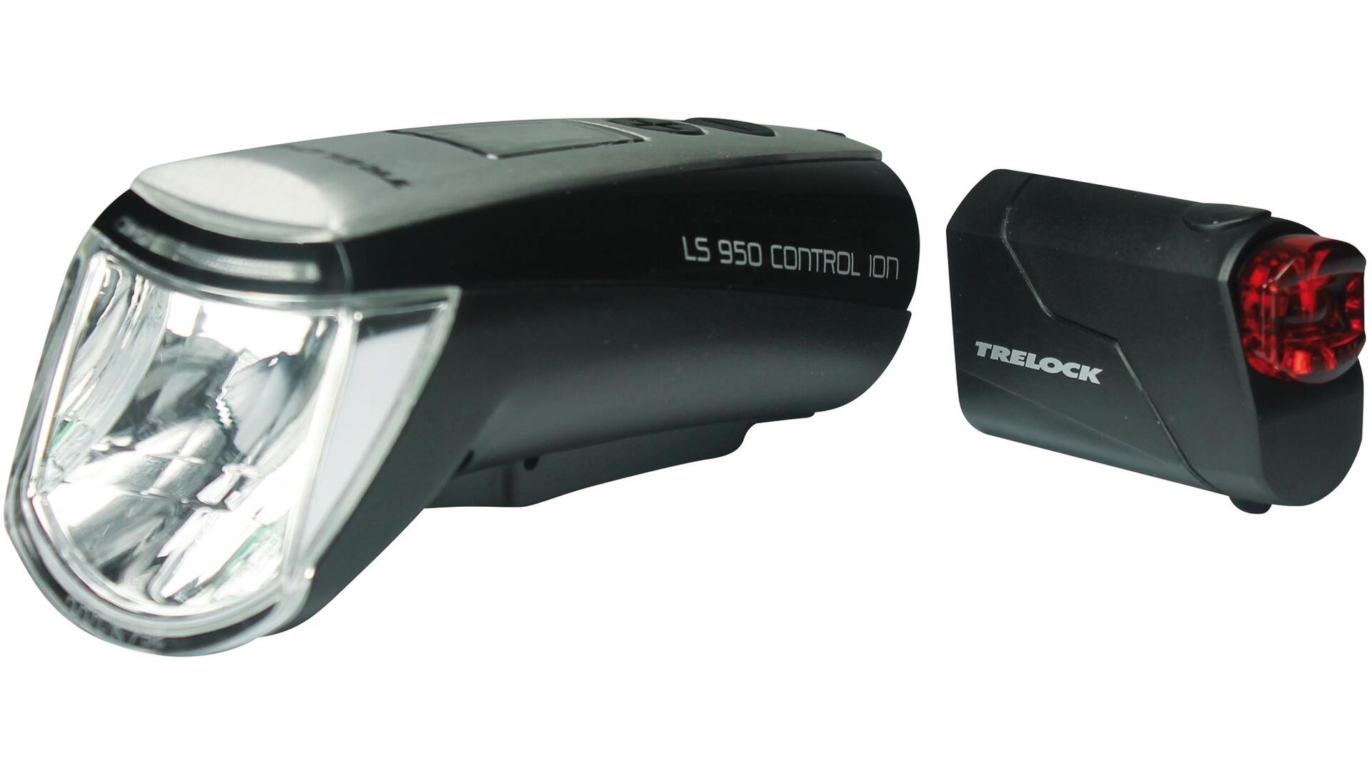 Trelock Akku-LED-Leuchten-Set LS950/LS720