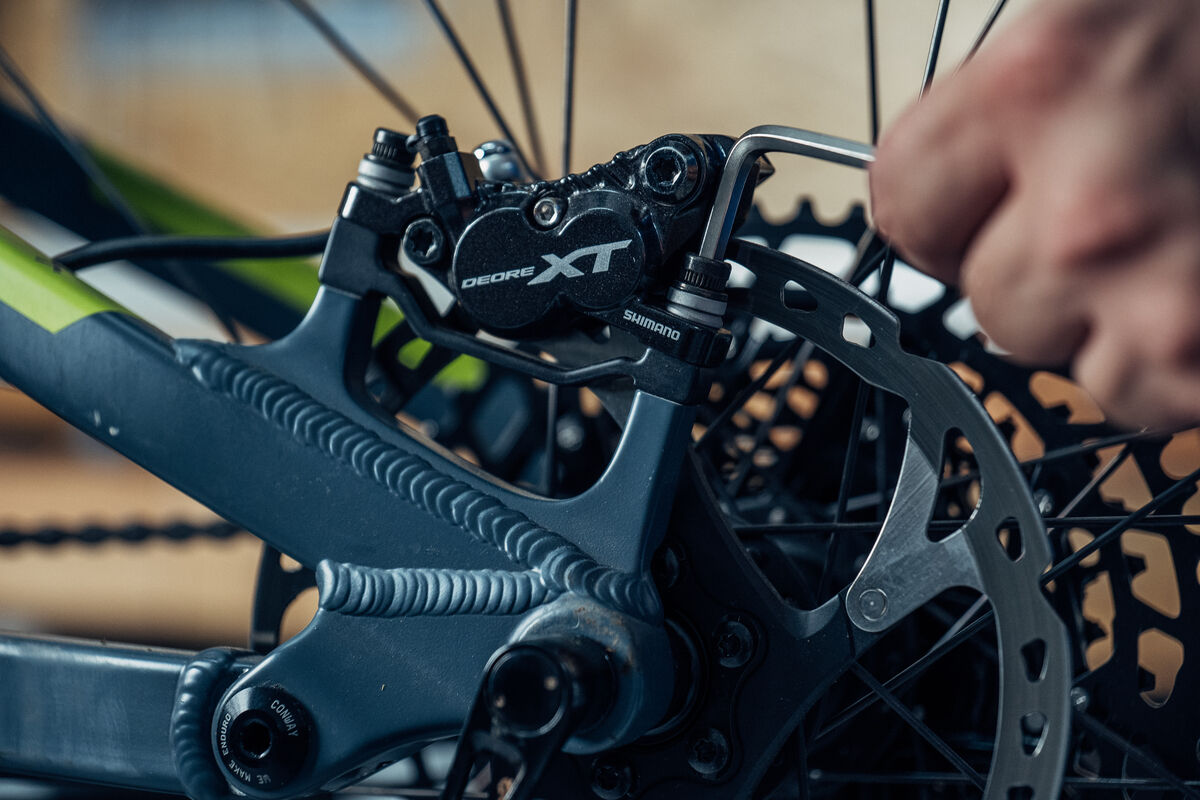 Produktbild von Fahrrad Scheibenbremsen,Einstellhilfe Aus Edelstahl Präzises Blatt Für