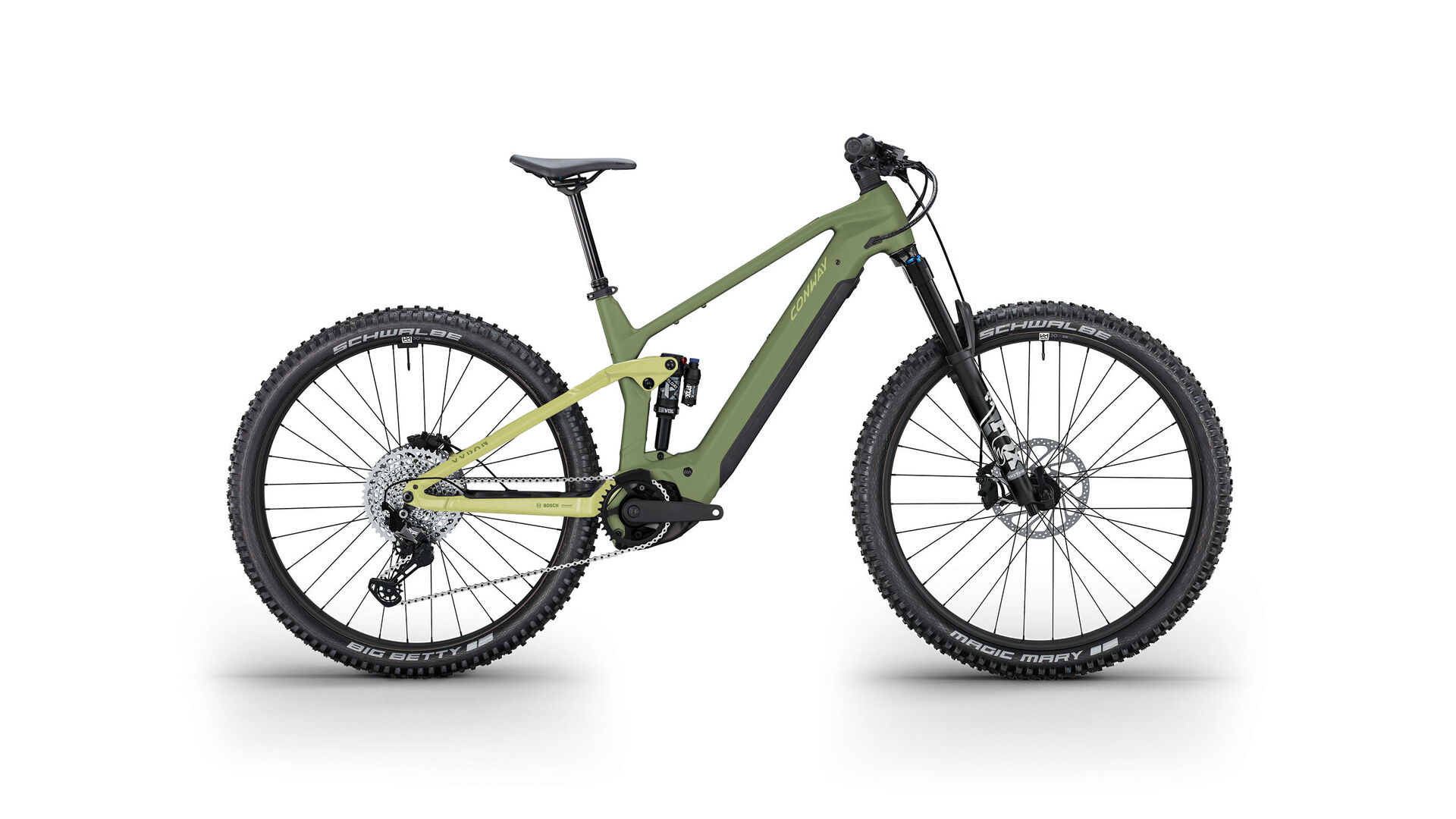 olive matt / dusty yellow