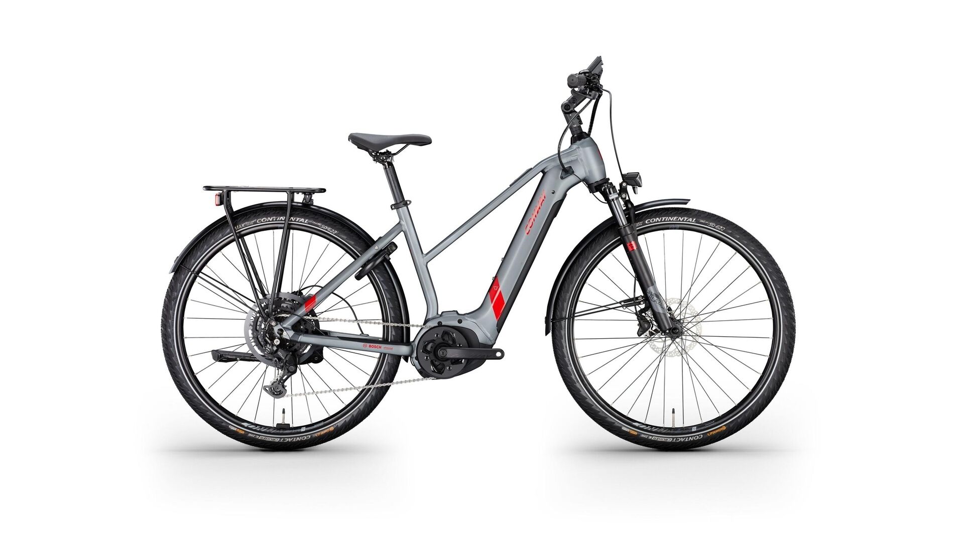 shadowgrey metallic matt / red metallic