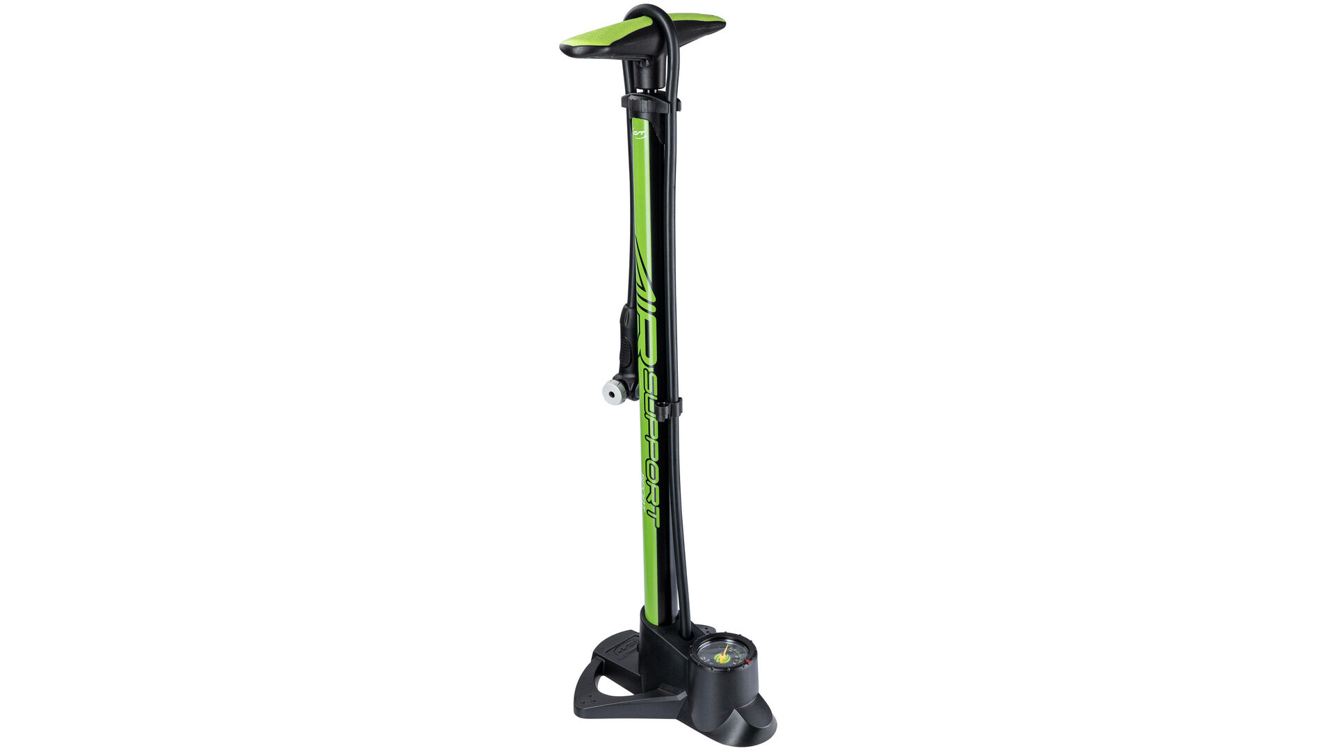 schwarz / neogreen