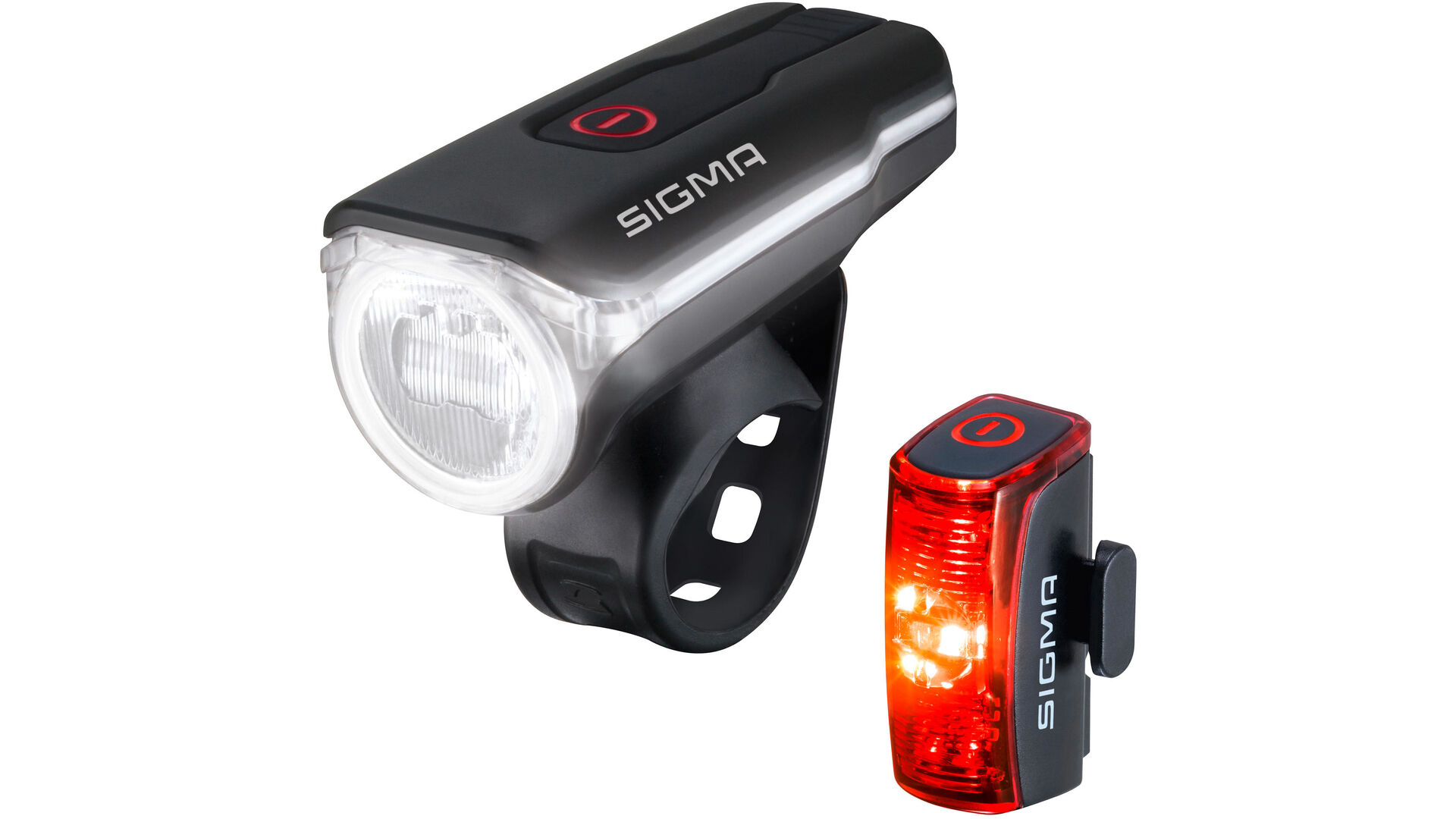 Sigma Sport Akku-LED-Leuchten-Set Aura 60 / Infinity