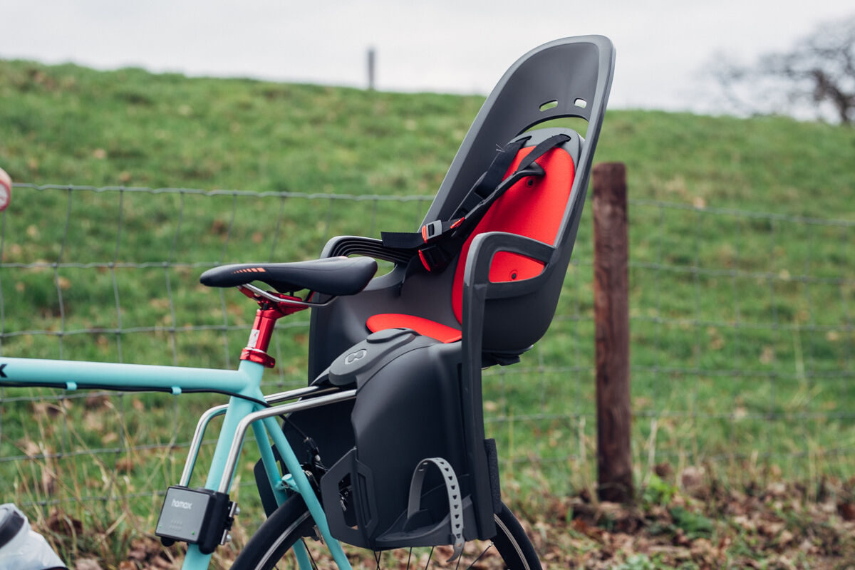 MidGard Fahrrad Kindersitz für Befestigen vorne am Rahmen, Kinder
