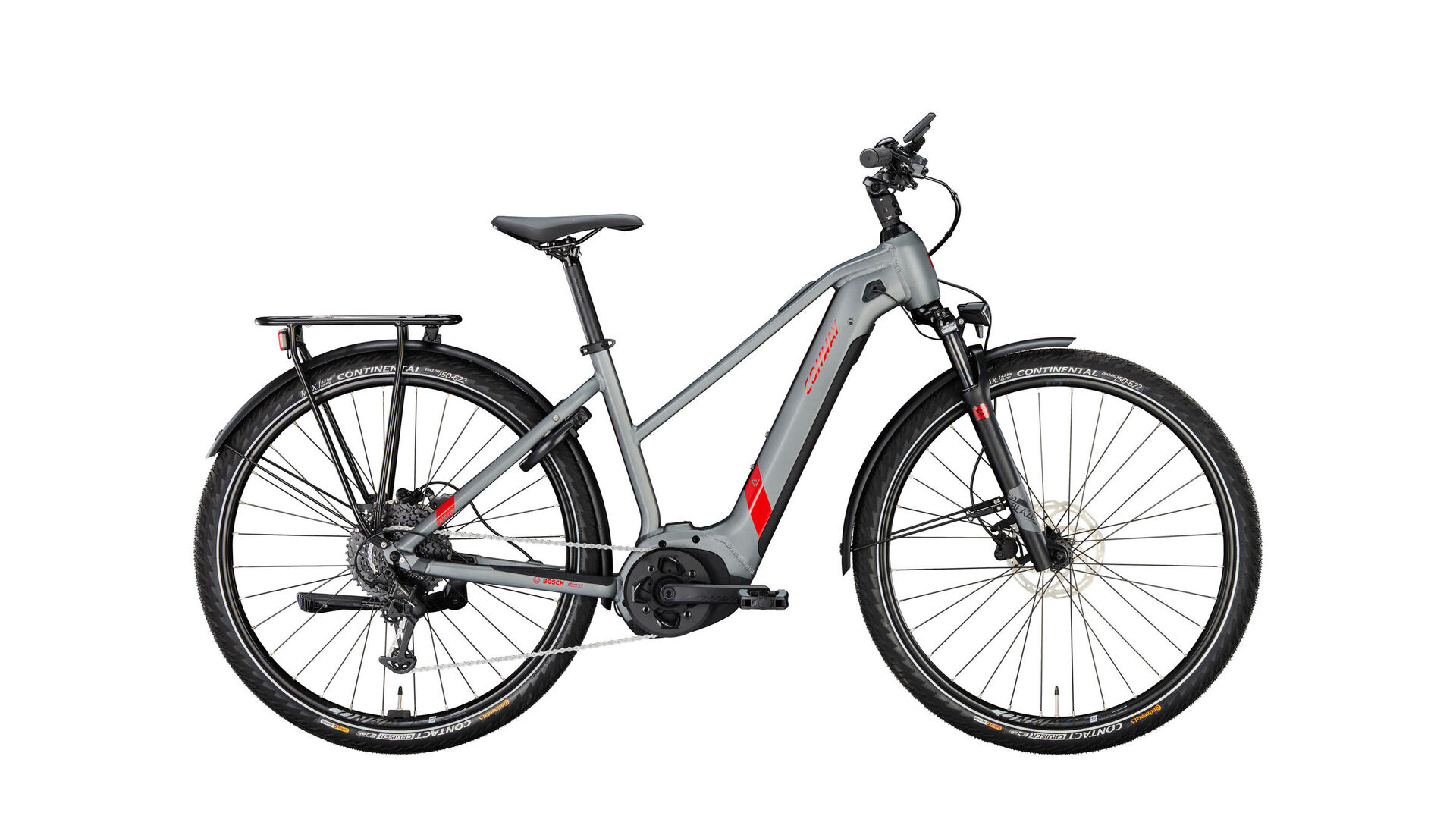 shadowgrey metallic matt / red metallic