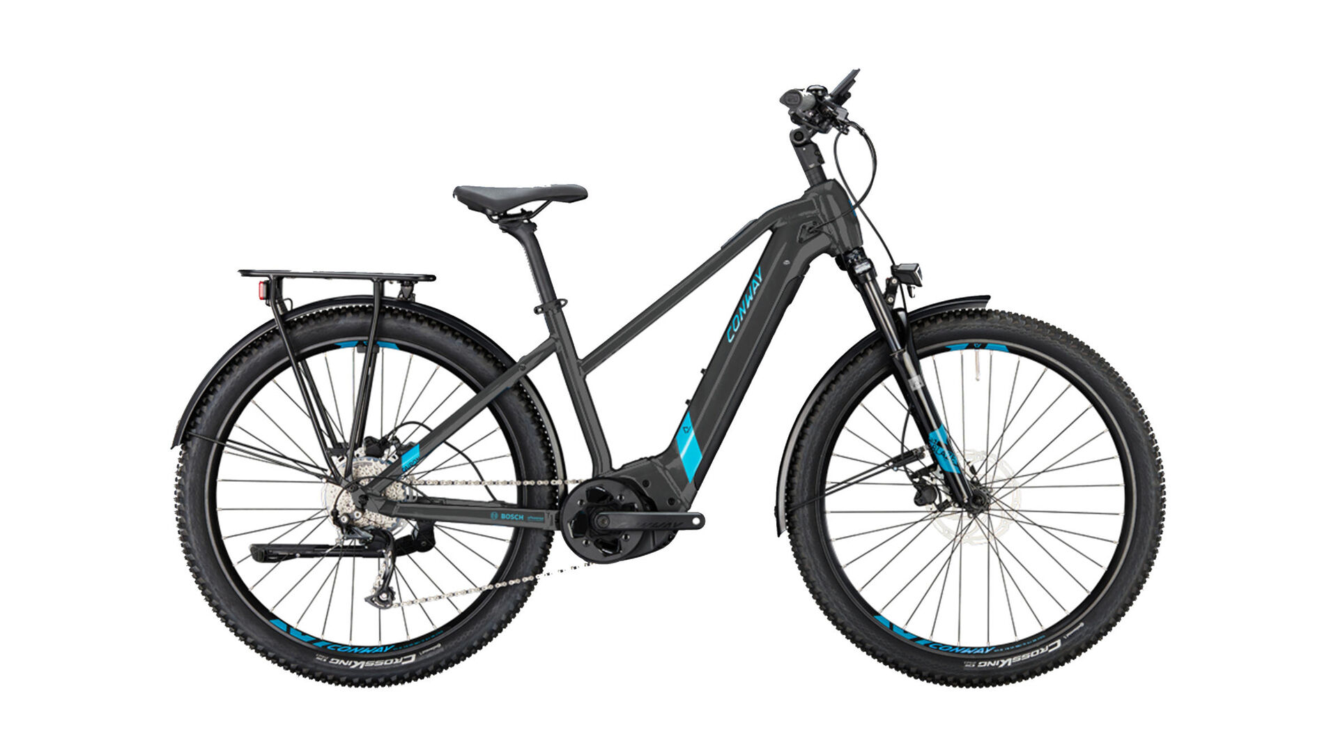 black metallic matt / turquoise metallic