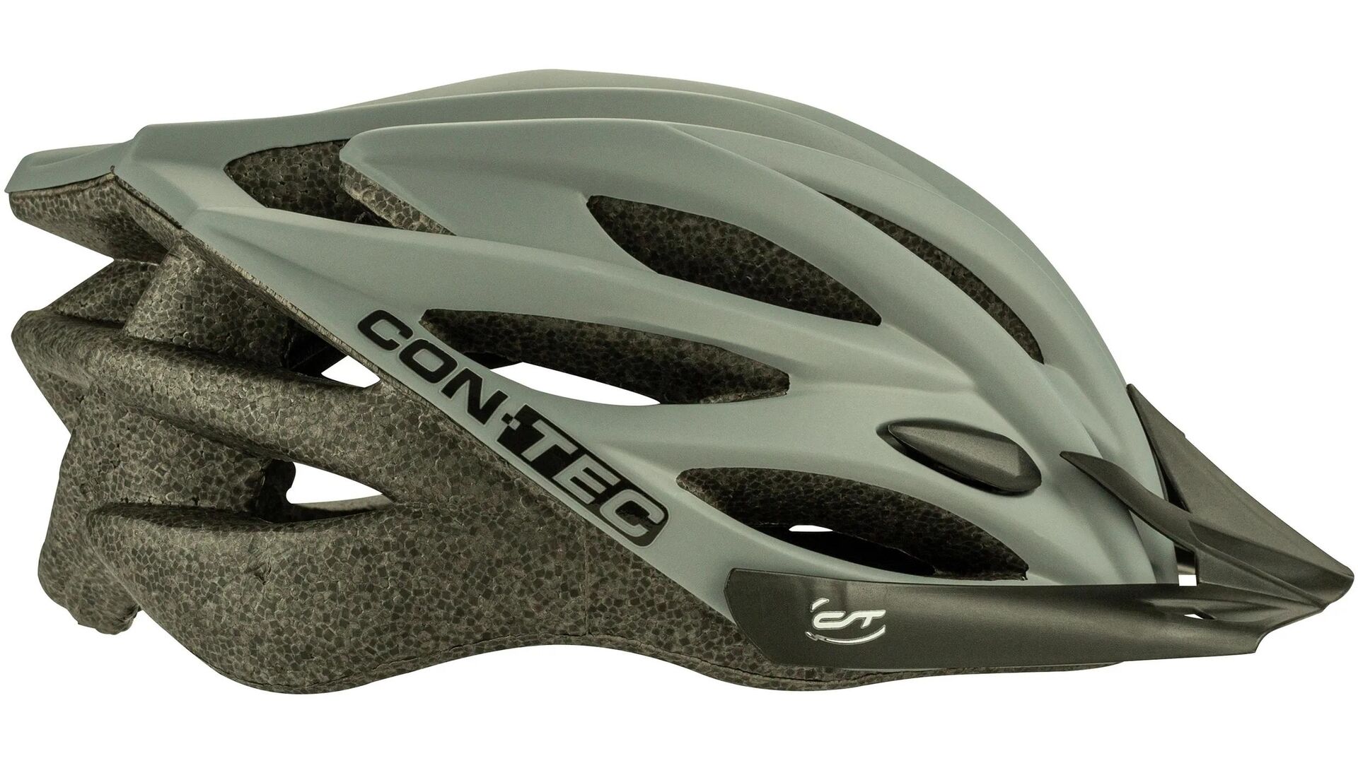 matt stone grey / black